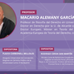 Clase inaugural | Diploma Argumentación Jurídica: Teórica y Práctica con el Doctor Macario Alemany.